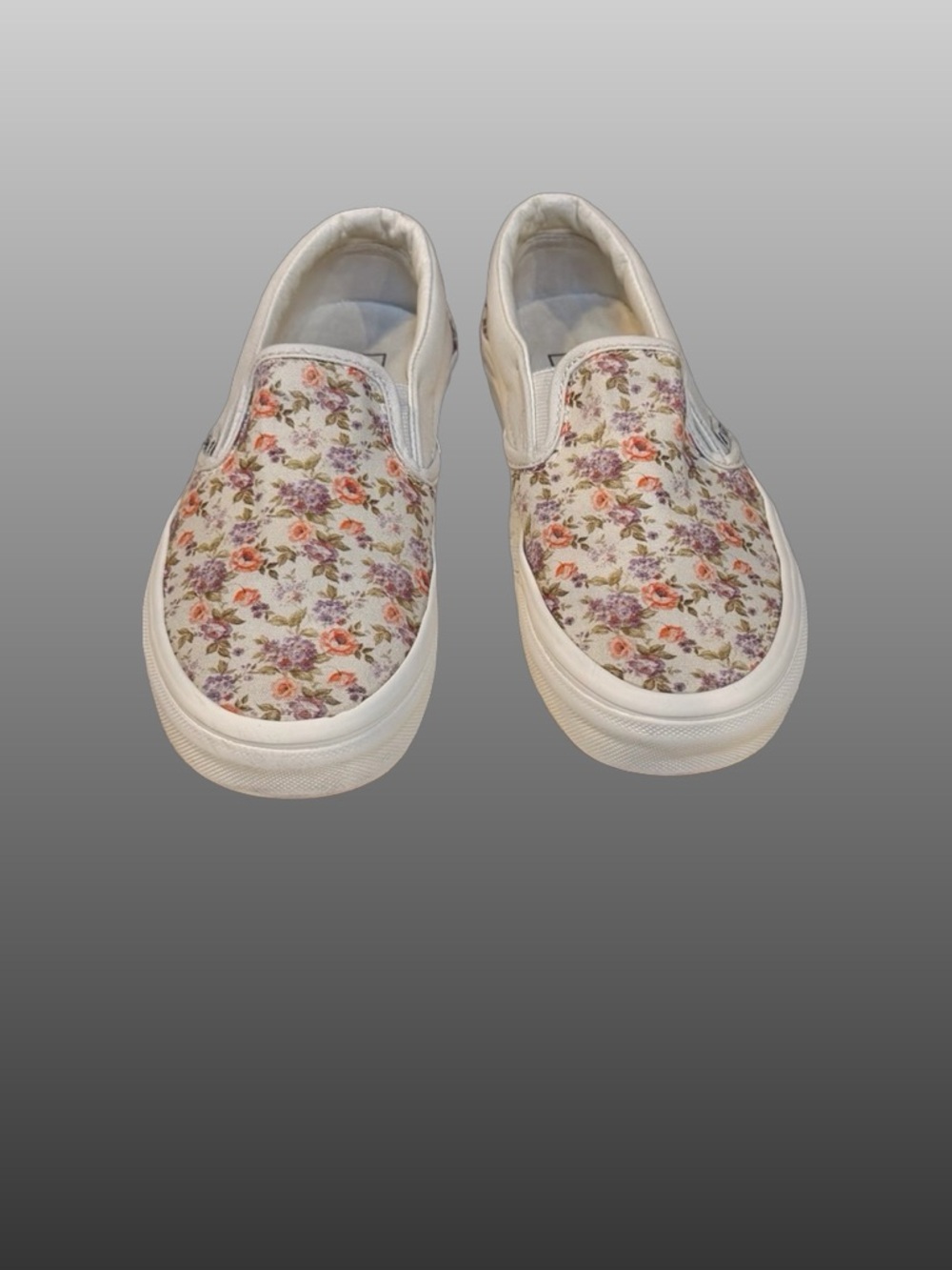 Vans Classic Slip-On Ditsy Floral Canvas Sneaker Cream Women's 5